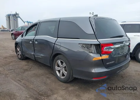 2019 Honda Odyssey Ex-L z USA, uszkodzony, nr VIN 5FNRL6H78KB123892